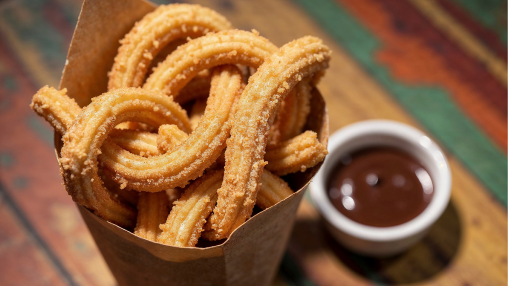 Gastronomia Churro com Chocolate