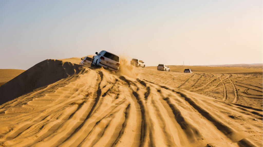 Doha, Qatar - Safari no deserto